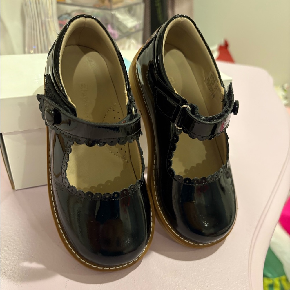 Black toddler girl shoes 10